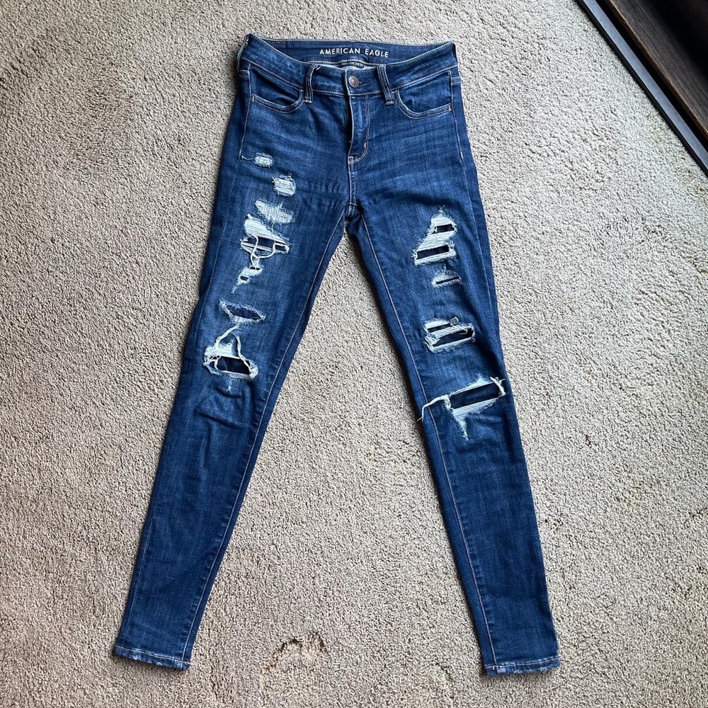 American eagle next level stretch jeans